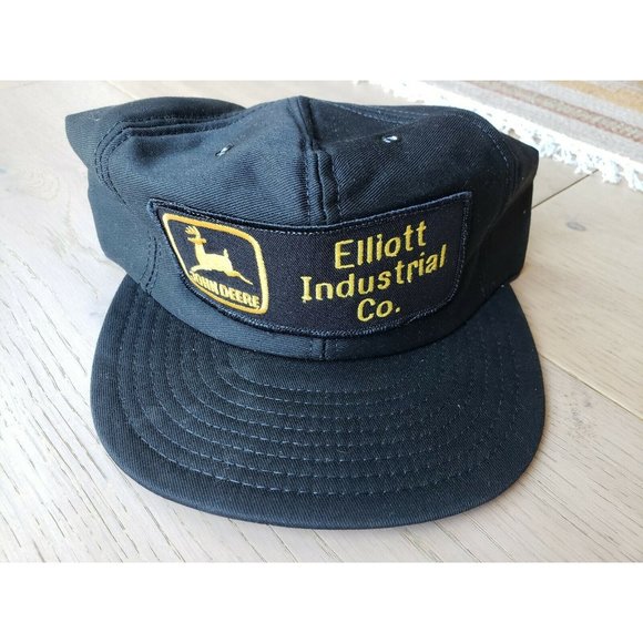 Vintage LOUISVILLE MFG USA Trucker Hat John Deere Patch Cap